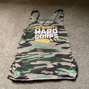 Beachbody Camo '22 Minute Hard Corps' Tank Top - Green, Tan, Black